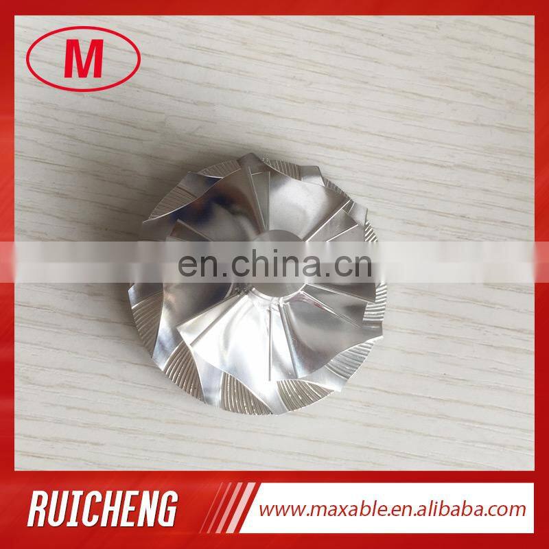 GTA15-25 41.55/56.03mm 6+6 blades 737689-0002 turbo milling/aluminum 2618/billet compressor wheel for 769708