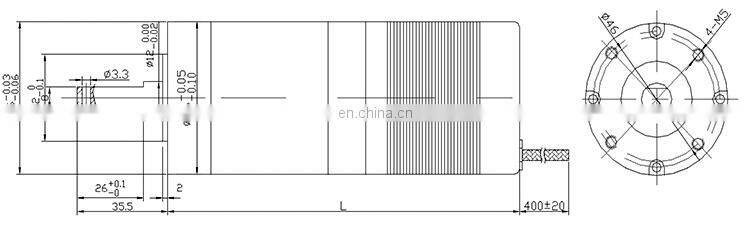 S729 factory made 0.8NM 1.2NM 4.7NM to 108NM high torque 4RPM to 698RPM Brushless DC Motor 24V Planetary Reduction Gear Motor