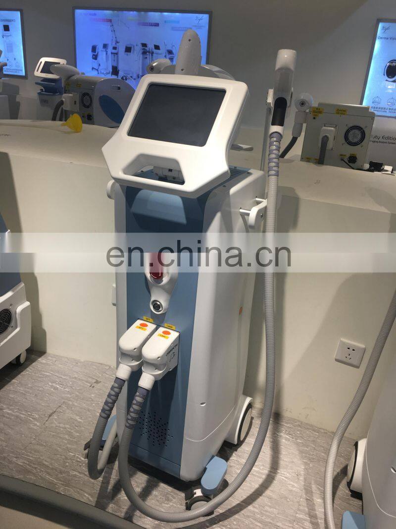 LEFIS All skin types painless q switched nd yag laser&black doll TIP with hair removal