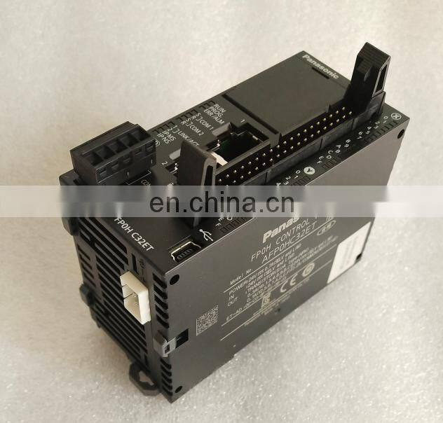 DC 24 V Brand New Panasonic PLC Controller AFP0HC32ET FPOH Series For Food Packing Machine
