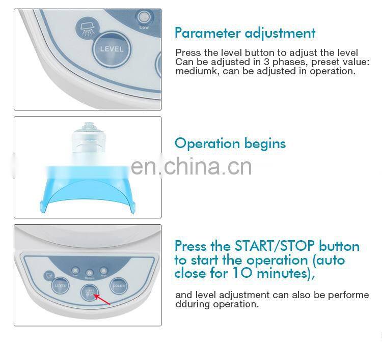 2019 pdt led light therapy hyperbaric oxygen facial machine