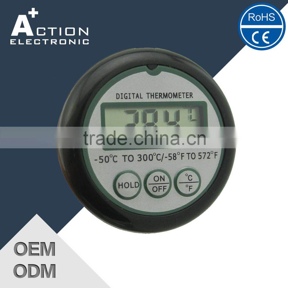 round head digital pen type thermometer