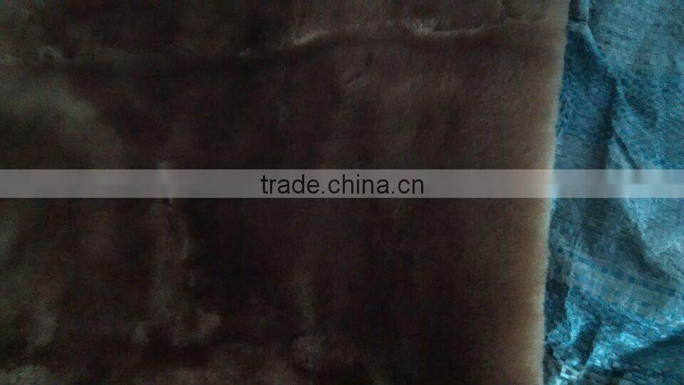 2015 hot sale double face sheepskin lining , softly and warmly