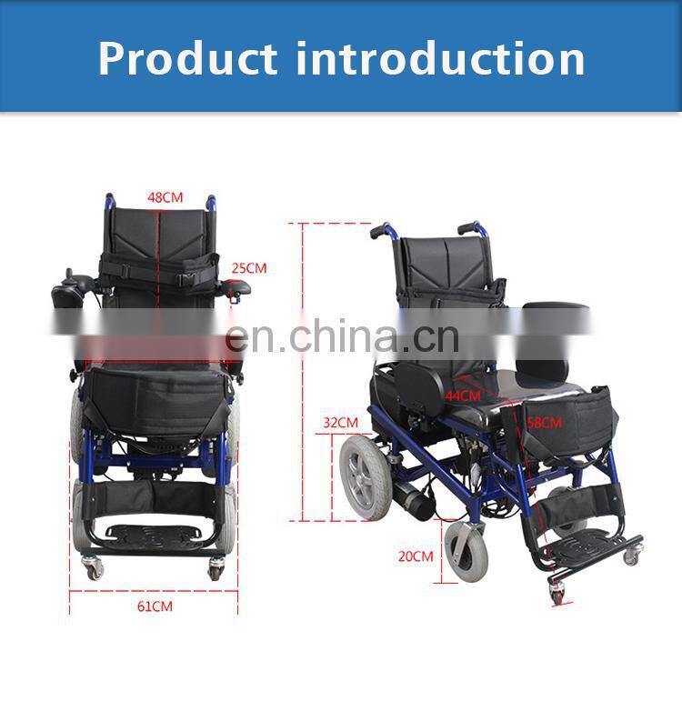 rehabilitation therapy supplies power wheelchairs motorized folding electric wheelchair