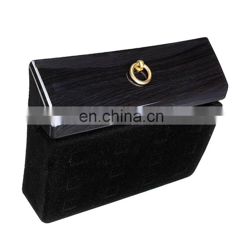 Silicone Black Car Center Console Storage Box for Tesla Model X / S 2012 2013 2014 2015 2016 2017 2018 Carbon Style Wooden Style