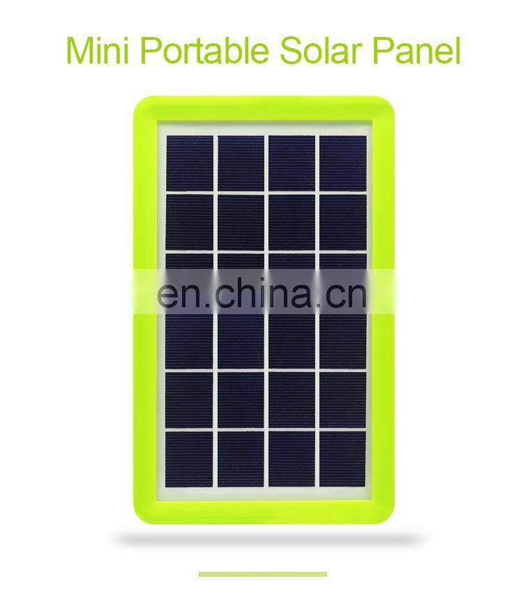 Fast selling 3w 6V portable mini solar panel