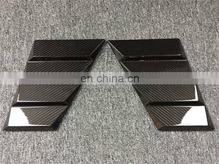 G class w463 Hood Front Side Vent Sticker Cover for G350 G500 G55 G63 G65 Carbon Fiber Fender Add-on Vents