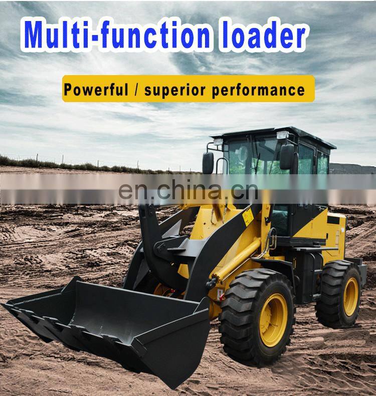 China's Best Seller With Cab 2 Ton Wheel Loader Quality Assurance
