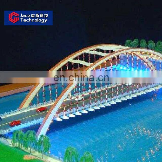 Building drawing civil engineering bridge model project 3d