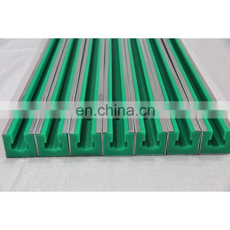 Oem Custom Length Size Wear Resistant Sliding Door Track Rail Nylon Plastic Chain Guide