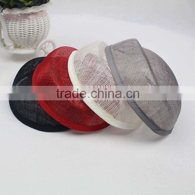 Hot Sale Fascinator Hat Base Hair Accessories Sinamay Base For Women