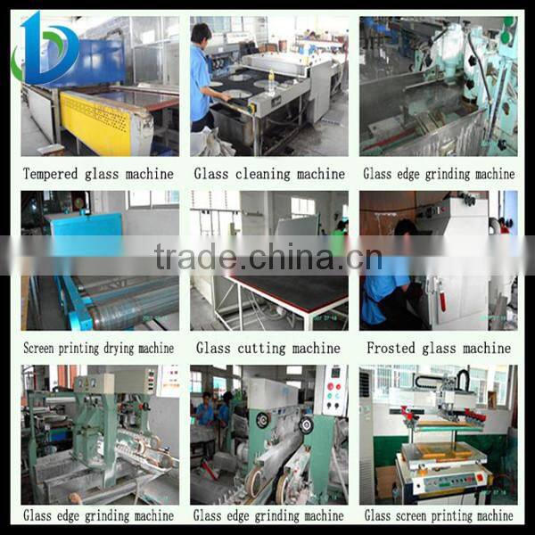 Tempered modern coffee table glass