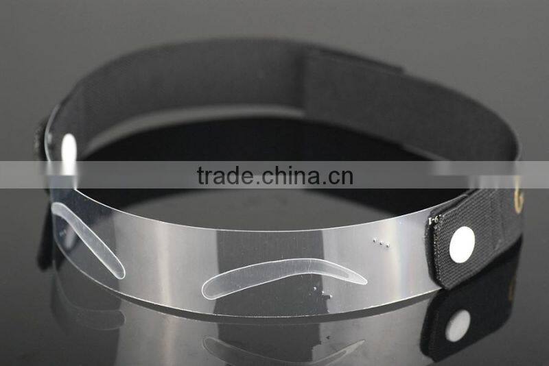 2015 New arrival permanent makeup eyebrow stencil