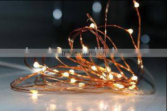 led copper wire string lights of fancy design