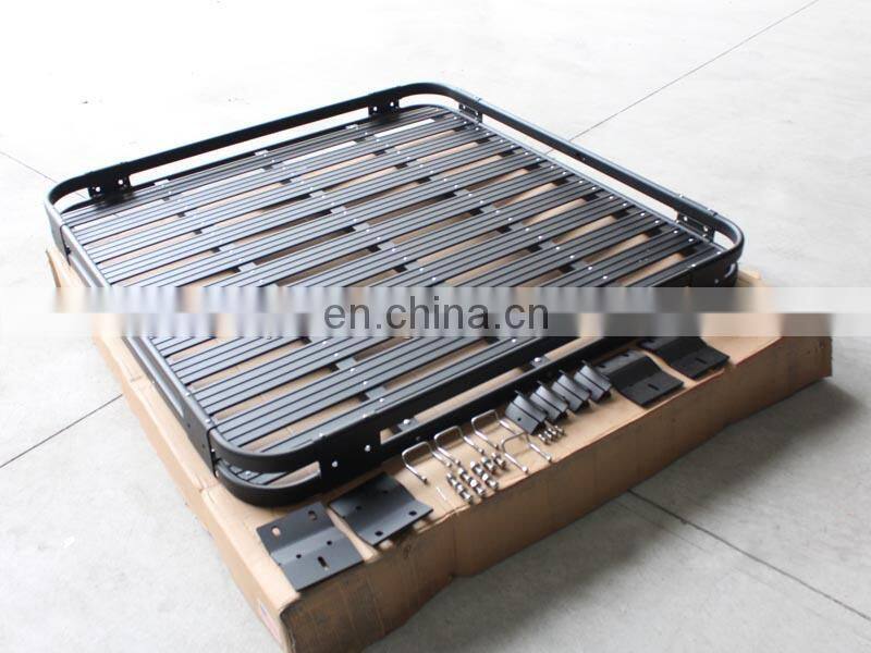 Hard Top Cargo Basket Roof Rack Luggage Carrier Compatible for Jeep wrangler JK limited 4 doors