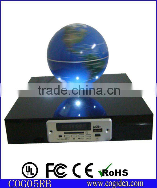 LED angle acrylic base magnetic levitation with globe