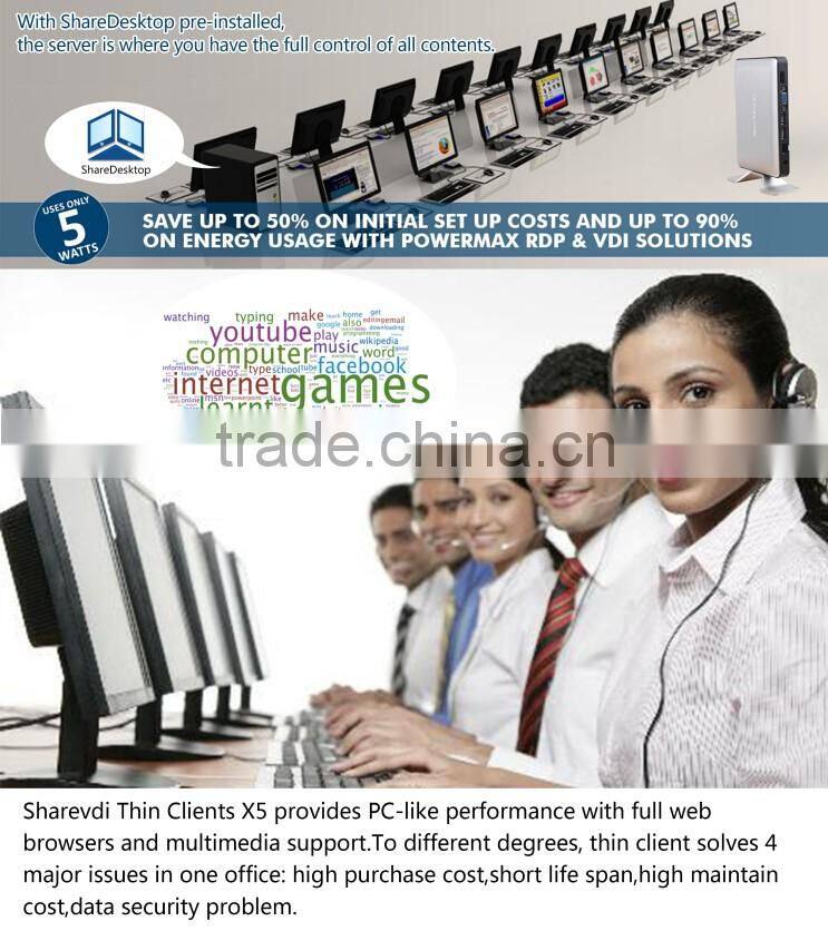 CBT ICT solution PC Thin Client with Centralized Management Software