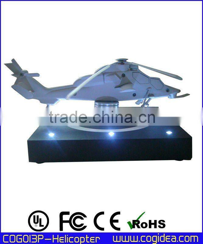 hobby display model,magnetic floating helicopter for hobbies