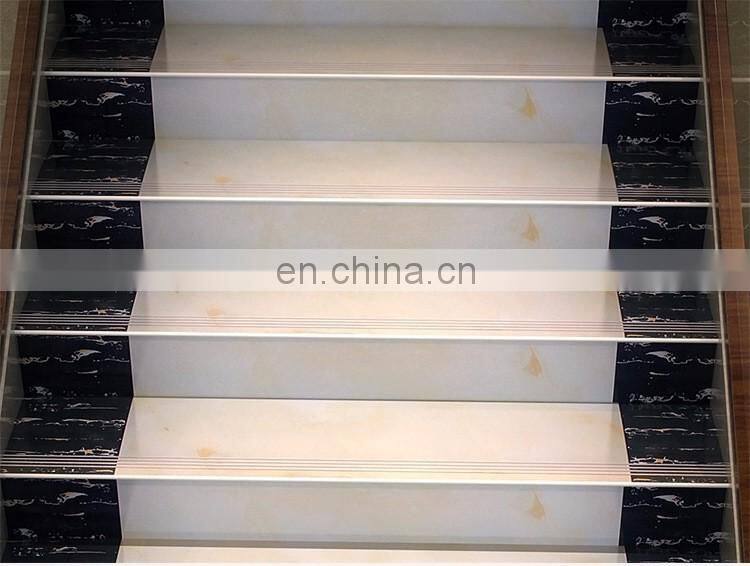 Marble Glazed Finish Stair Tiles,Ceramic Anti Slip Stepping Stairs Flooring Tiles