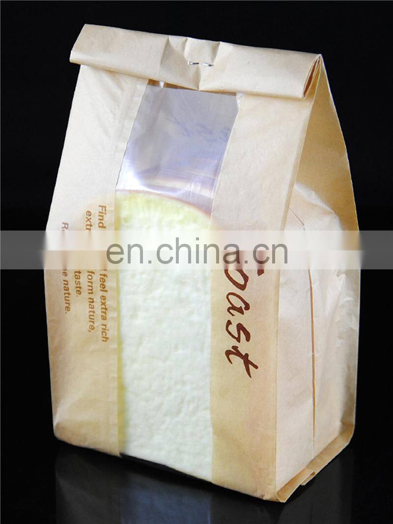 HD400B Automatic point tooth disposable craft food brown kraft paper sachet bag sac Making forming Machine