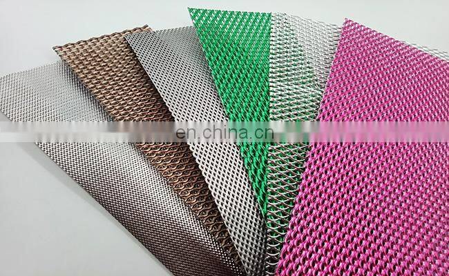 Mild Steel Expanded Metal Mesh Sheet for Building Facade Panel