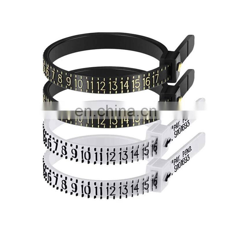 Ring Sizer UK/US Official Ring Size Measuring Instrument Men Women Finger Sizers Professional DIY Jewelry Accessories Tools