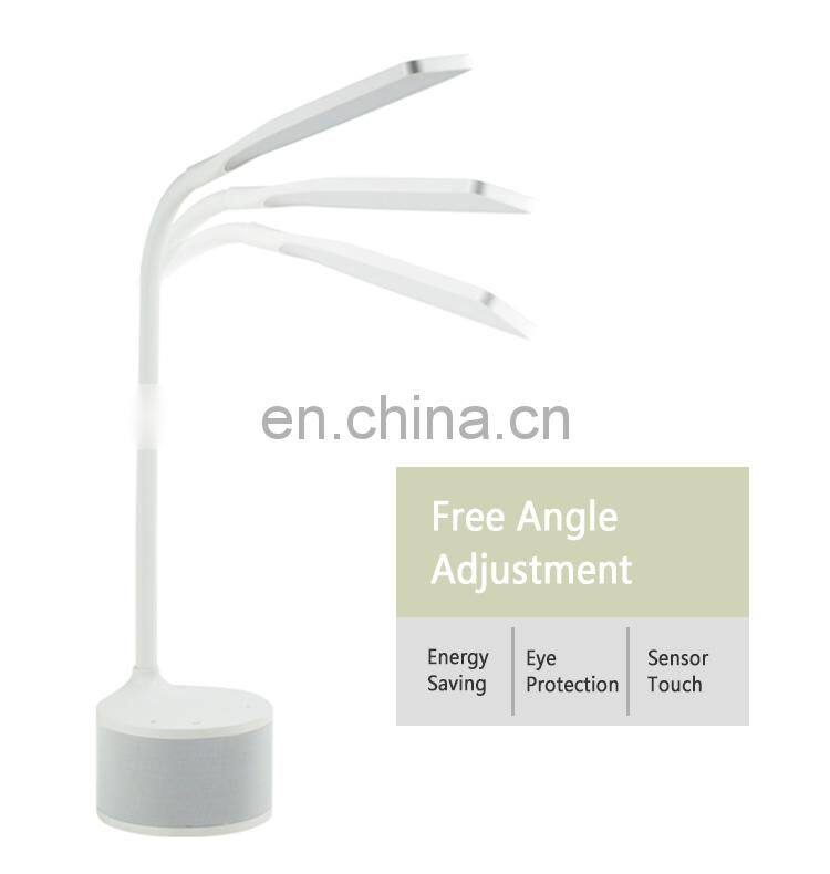 New Product Table Lamp Bluetooth Speaker Luxury Bedside Led Table Lamp