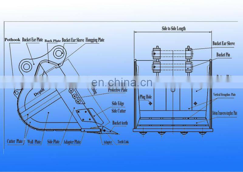 Sumitomo SH210-5 Excavator Bucket