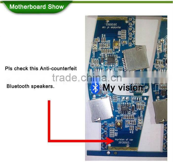 automatic bluetooth connection wireless car speaker car audio player with bluetooth