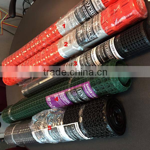 Plastic Orange Snow Fence /ski Resort Safety Net/plastic Road Barrier Fence
