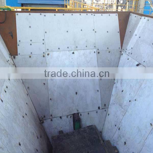 good sliding property uhmw-pe chute liner