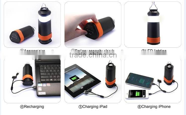 G&J 2015 multifunction power bank with smart hook for hanging
