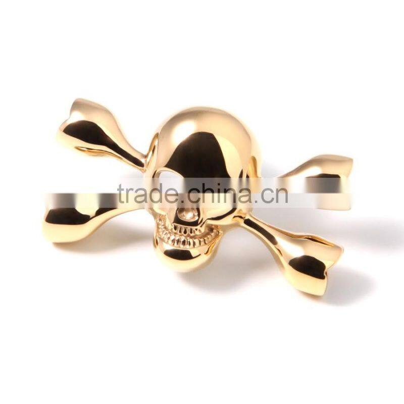 2016 Nes Design 316l Stainless Steel Skull Clasp, Luxury 18k Gold Jewelry Clasp, Popular North Skull Clasp