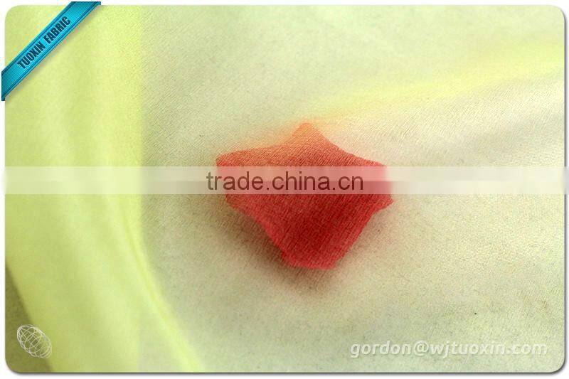 Natural Silk Gauze Bridal Dress Fabric / 100% Silk Voile for Tutu