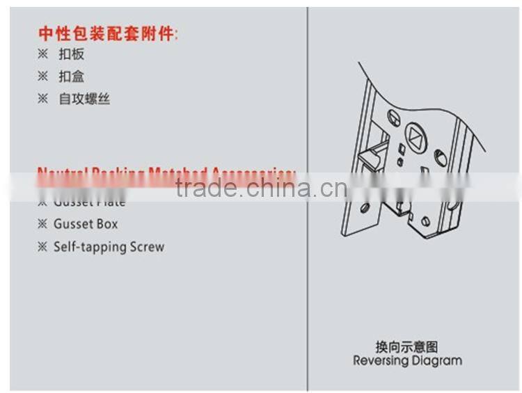 New design 2 bolt mortise door lock body