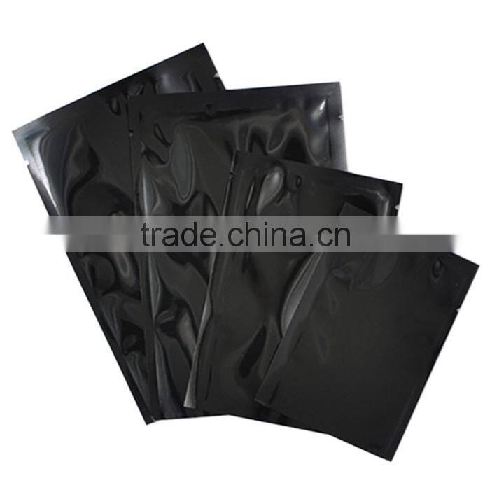 Heat seal foil bags black