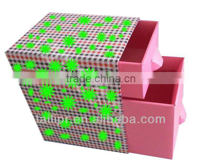 High quality drawer boxes / cardboard gift boxes / Jewelry Box *GB20130512-5