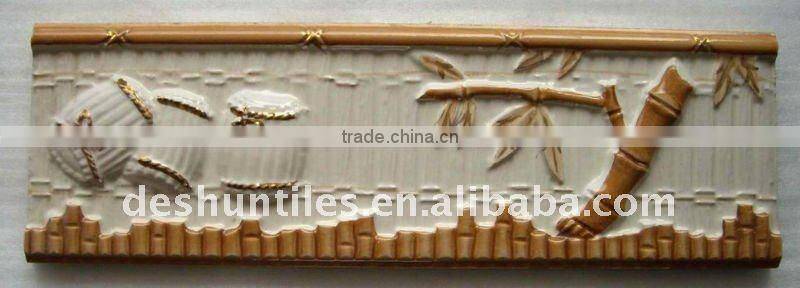 80x250mm ceramic wall waist line tile