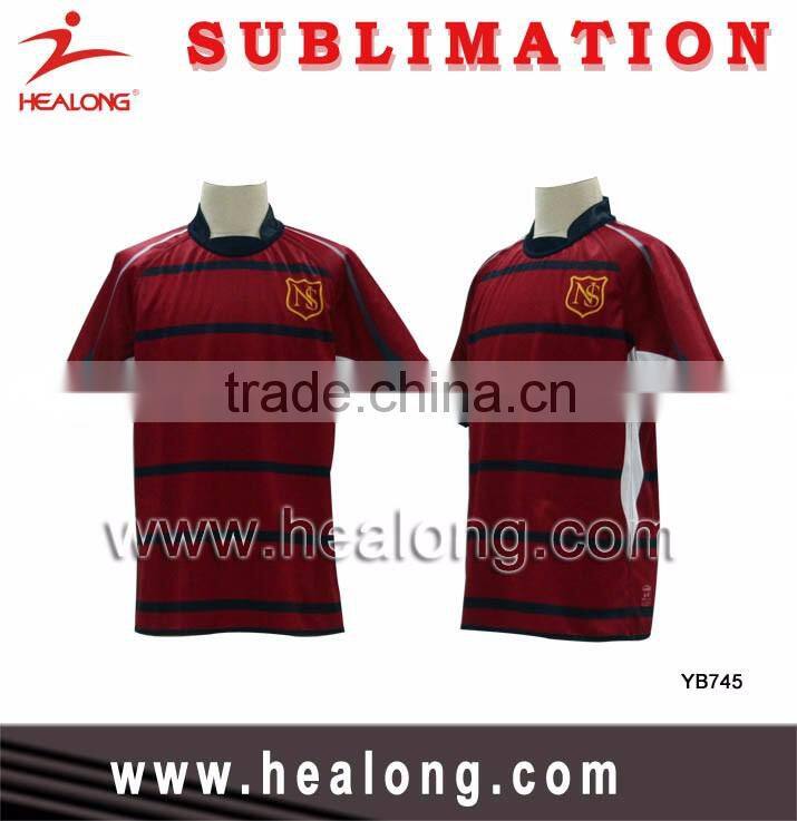 Wholesale Sublimation Custom American Rugby Shirt Jersey
