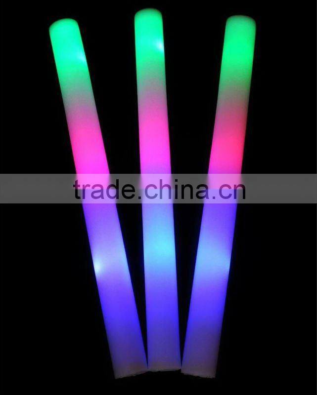 Rainbow Led flashing foam stick concert baton