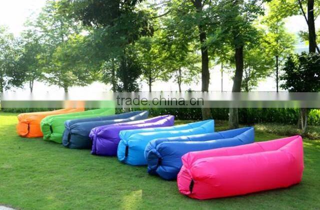 New design factory directly provide air inflate bag inflatable water air bag latex inflatable sleep bag