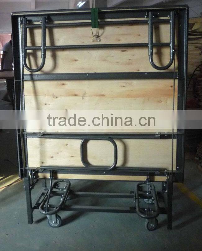 Multifunction used metal folding stage