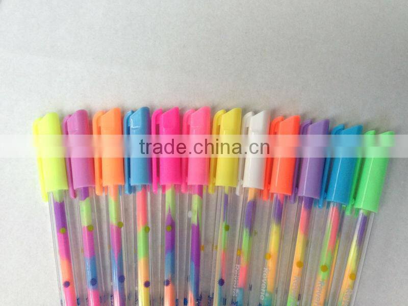 Free samples new arrival 800 pastel gel pen