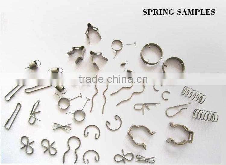 China Supplier English Hook Spring Machine with Japan Motor