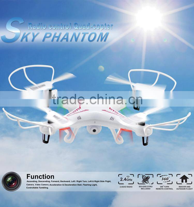 New arriving ! 2.4G 4CH 6 axis RC quadcopter 777-355C with Camera RC Drone with USB