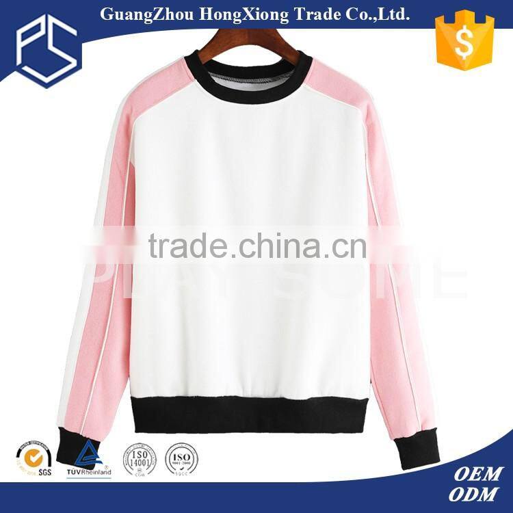 2016 new style 100%cotton with pocket custom crop hoodies
