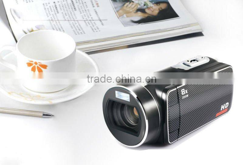 high quality 5MP digital video camera with 3" TFT LCD display, USB2.0, LED light