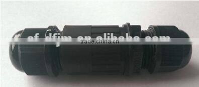 LED lighting outdorr Plastic waterproof IP67 IP68 cable connector