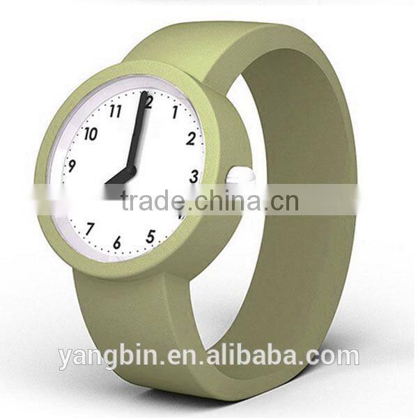 Silicone watches with japan quartz movement for girls wholesale watches