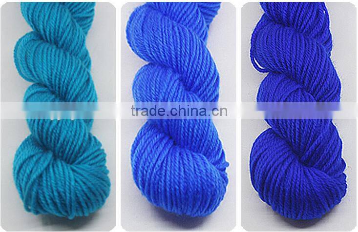 Handknitting skein yarn 100%cotton/acrylic 21S for art hand toys